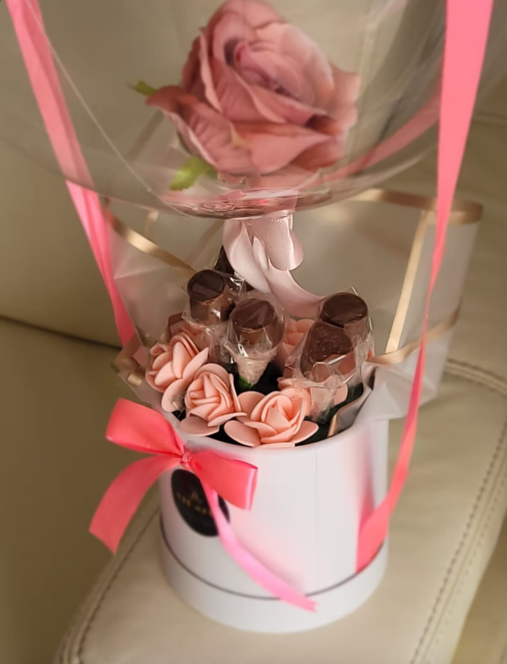 Bubble Baloon flower bouquet