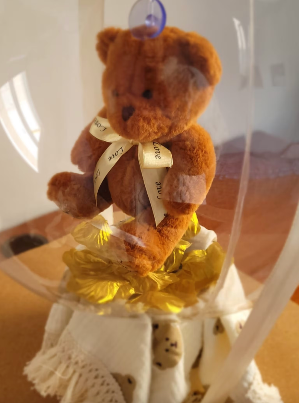 Bear and Blanket Bubble Balloon